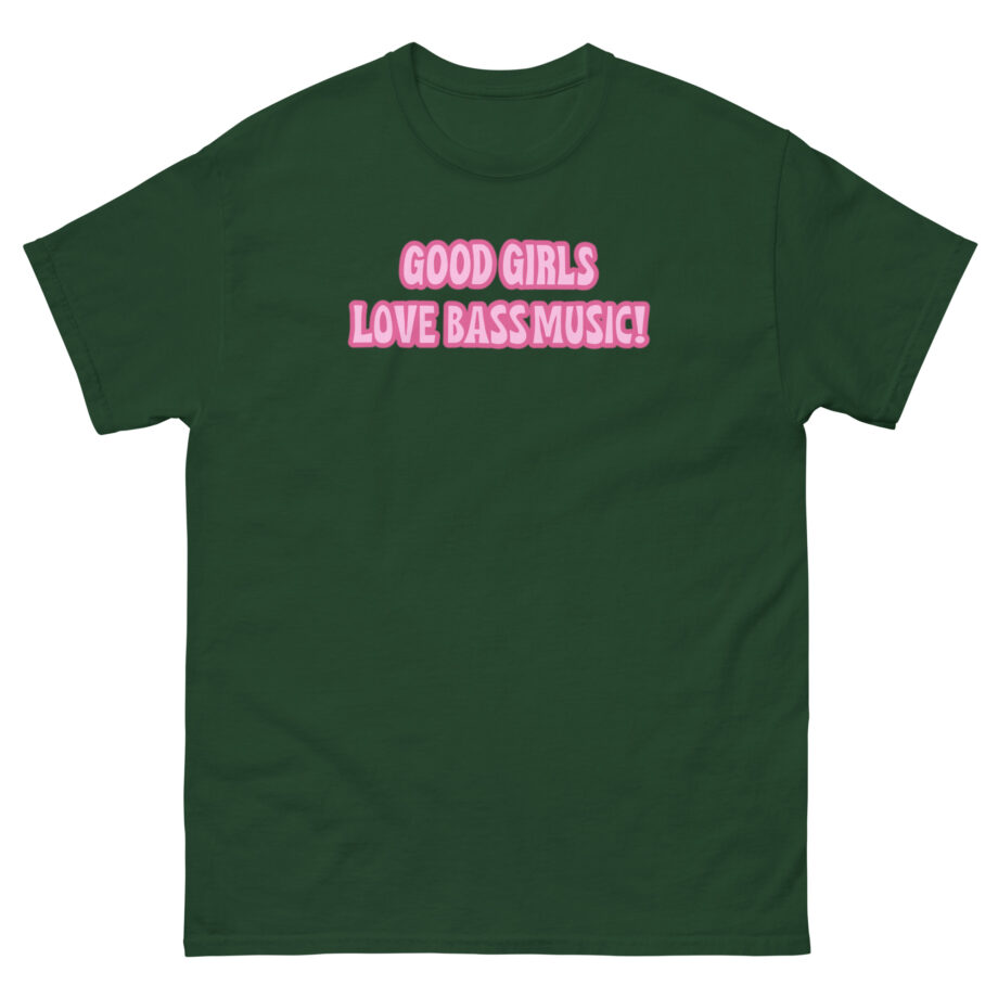 Leah Kateb Good Girls Love Bass Music Unisex classic tee