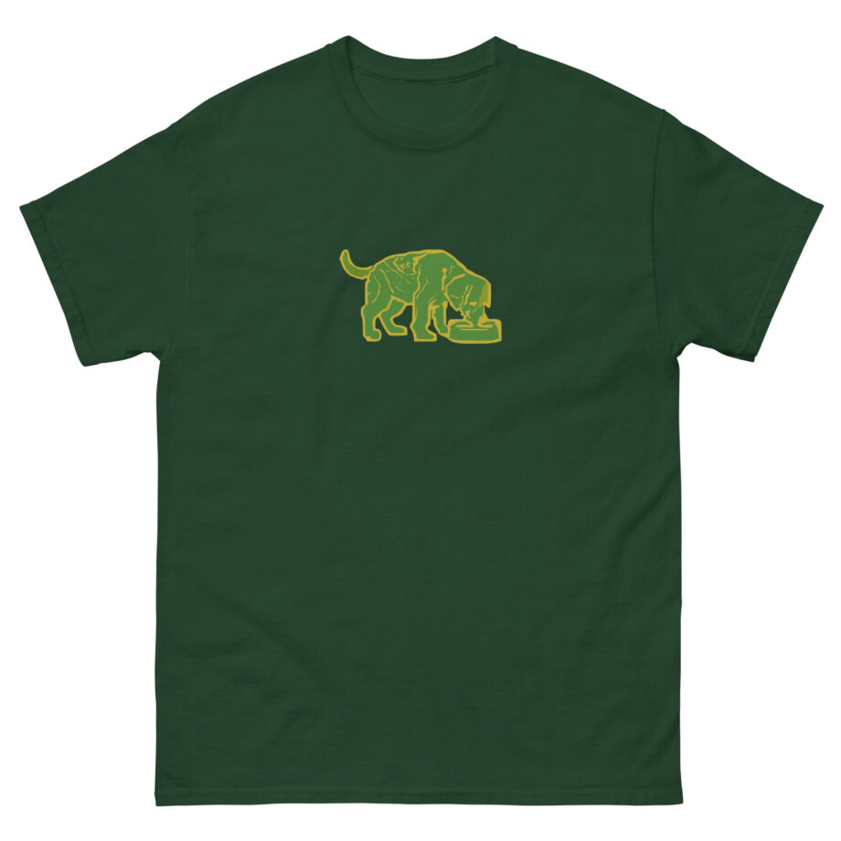 Niko B green pixel dog Unisex classic tee