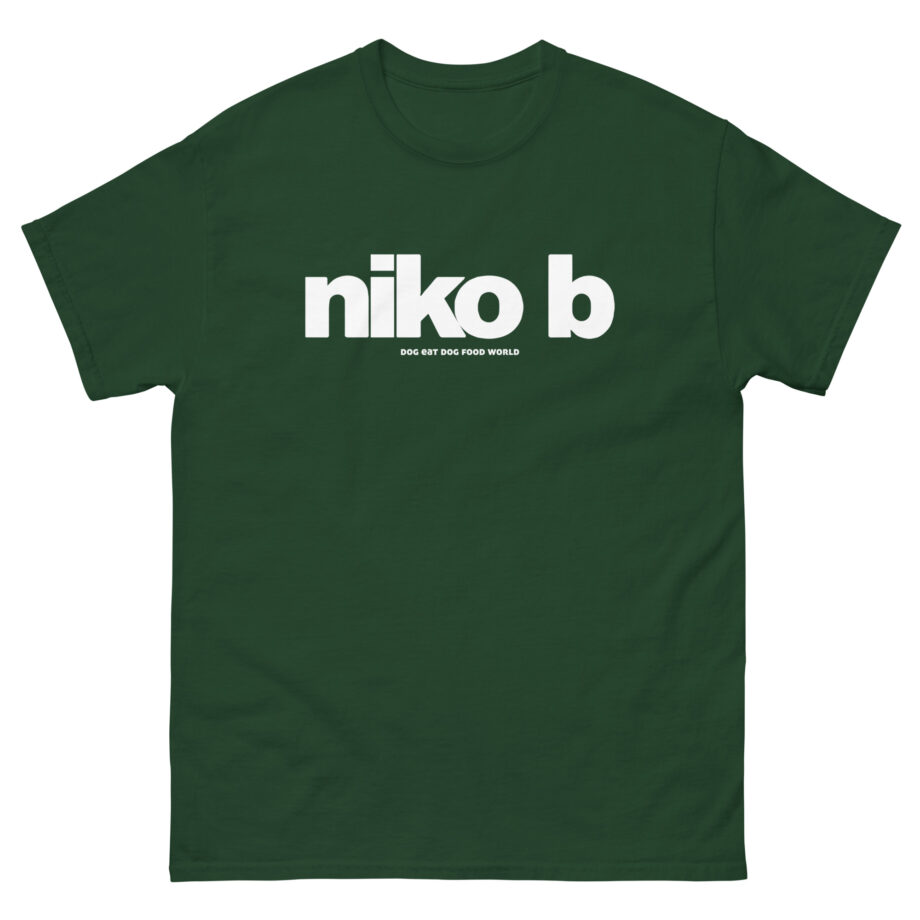 Niko B Dog Eat Dog Food World Unisex classic tee