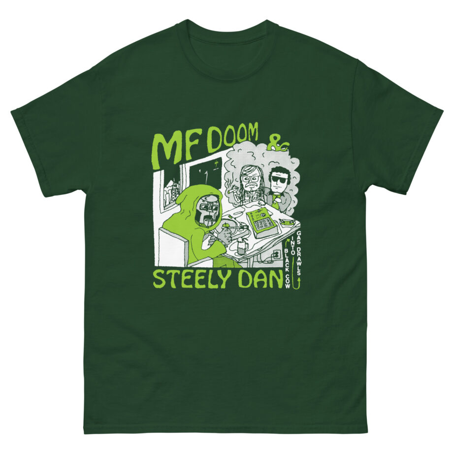 Steely Dan black cow into gas drawls Unisex classic tee