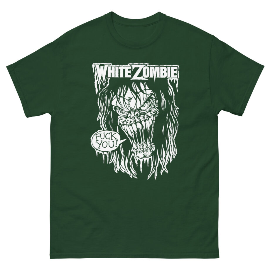 White Zombie F You Unisex classic tee