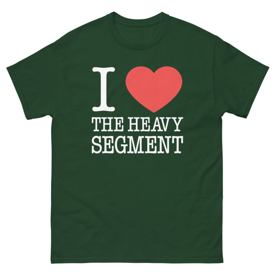 Ymh I Heart the Heavy Segment Unisex classic tee