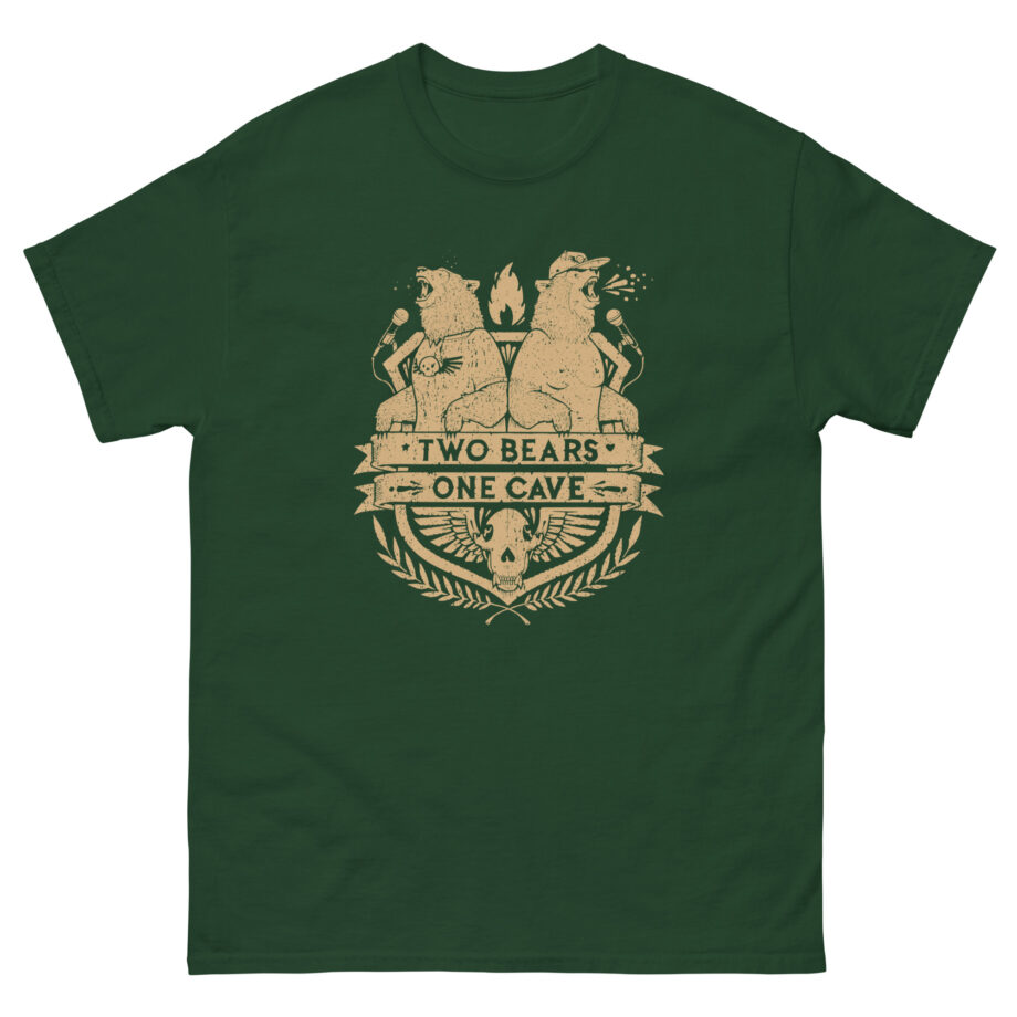 Ymh 2 BEARS, 1 CAVE by Jeremy Fish Unisex classic tee