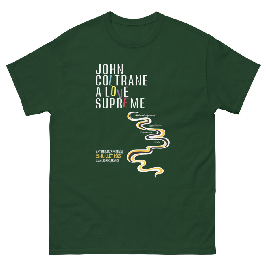 John Coltrane a Love Supreme at Antibes Jazz Festival Unisex classic tee