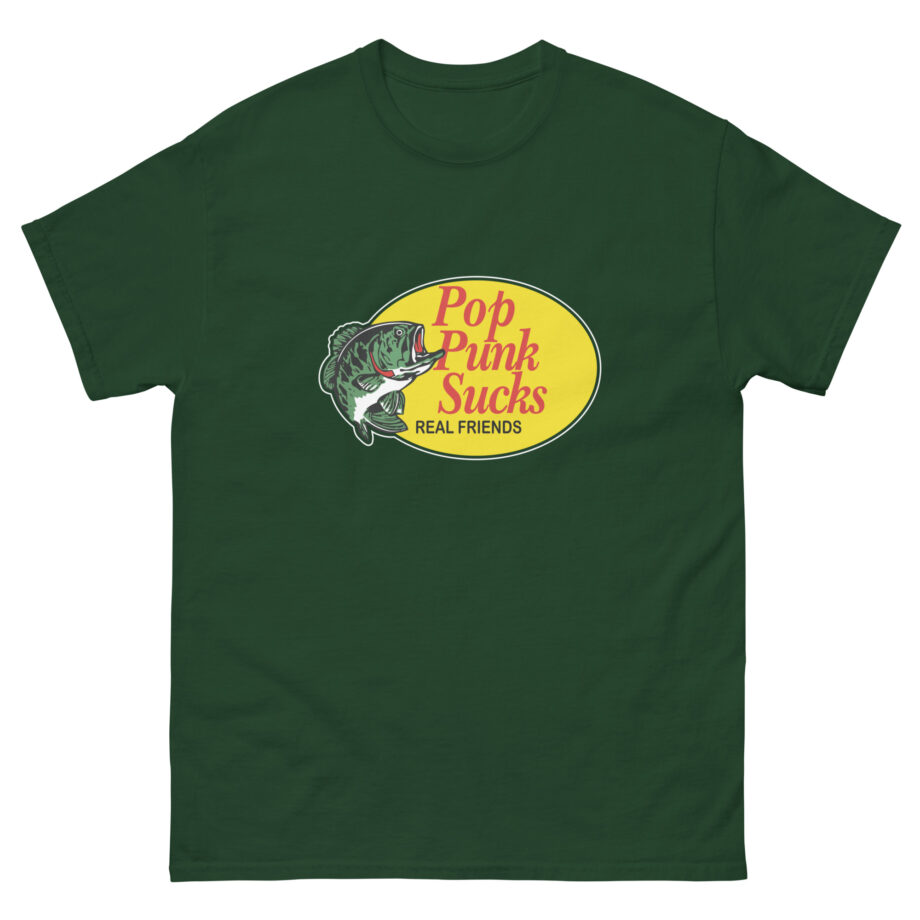 Real Friends Fishy Pop Punk Sucks Unisex classic tee