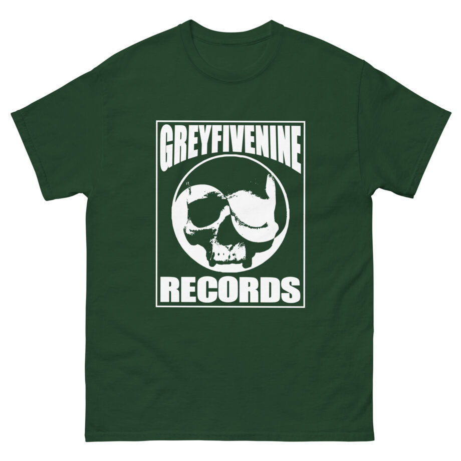 Medium G59 Greyfivenine Records Yin Yang Skull Unisex classic tee