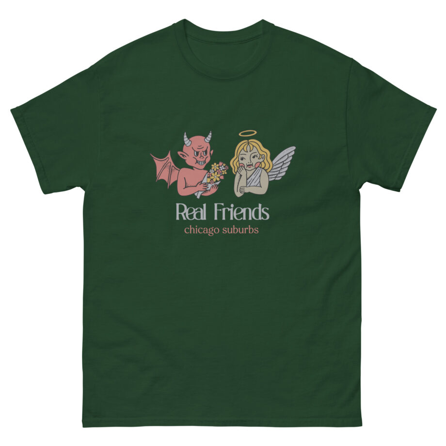 Real Friends Angel Devil Unisex classic tee