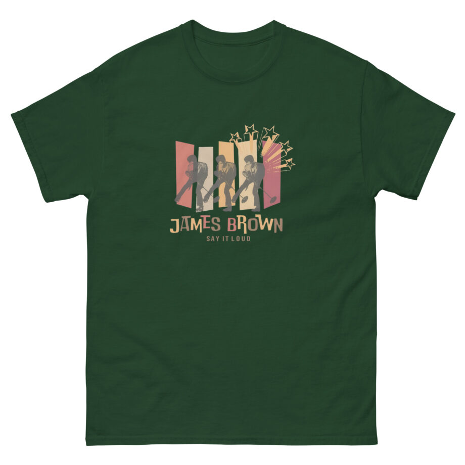 James Brown Say It Loud Crooner Unisex classic tee
