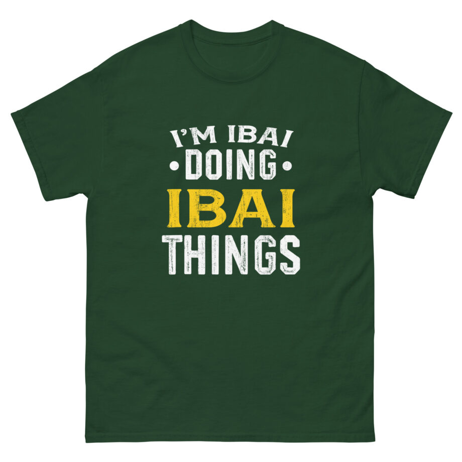I'm Ibai Doing Ibai Things Unisex classic tee