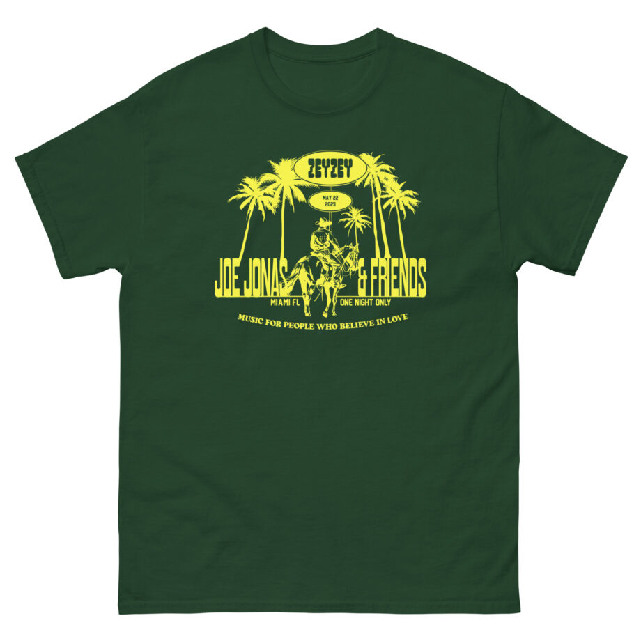 Joe Jonas Miami Unisex classic tee