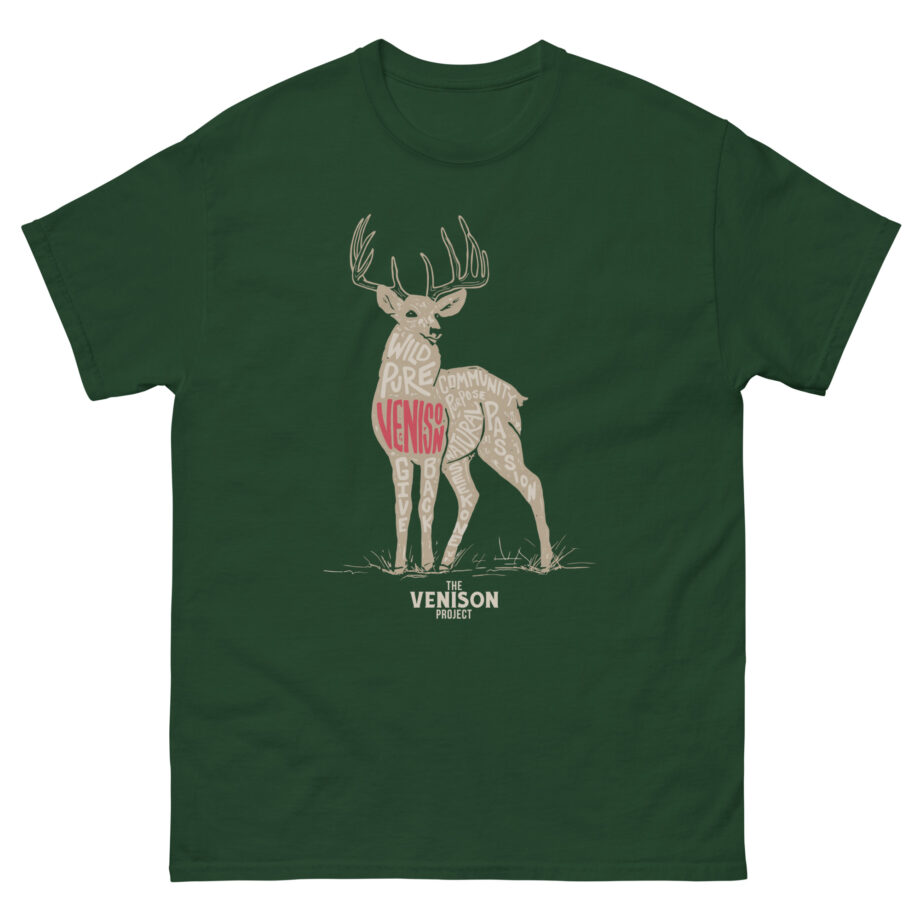 Seek One Venison Project Word Fill Unisex classic tee