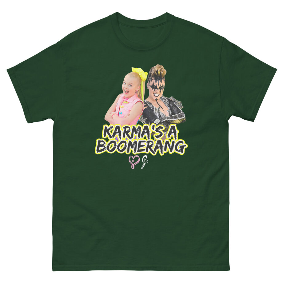 Jojo Siwa Karma's a Boomerang Unisex classic tee
