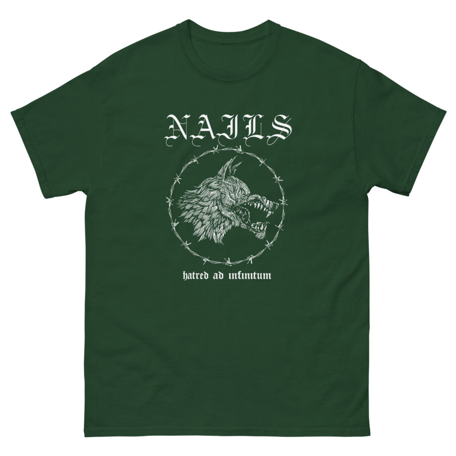 Nails Hatred Dog Unisex classic tee