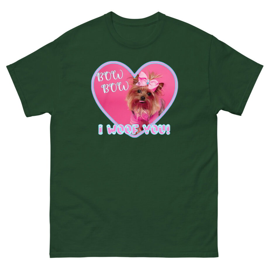 Jojo Siwa Bow Bow I Woof You Unisex classic tee