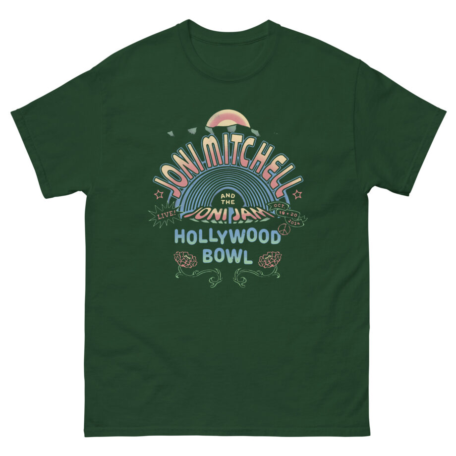 Joni Mitchell Joni Jam Rainbow Unisex classic tee