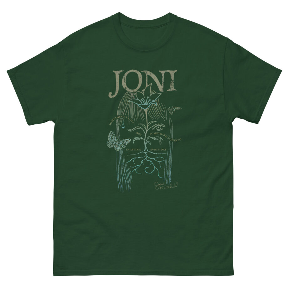 Joni Mitchell Everyday Unisex classic tee