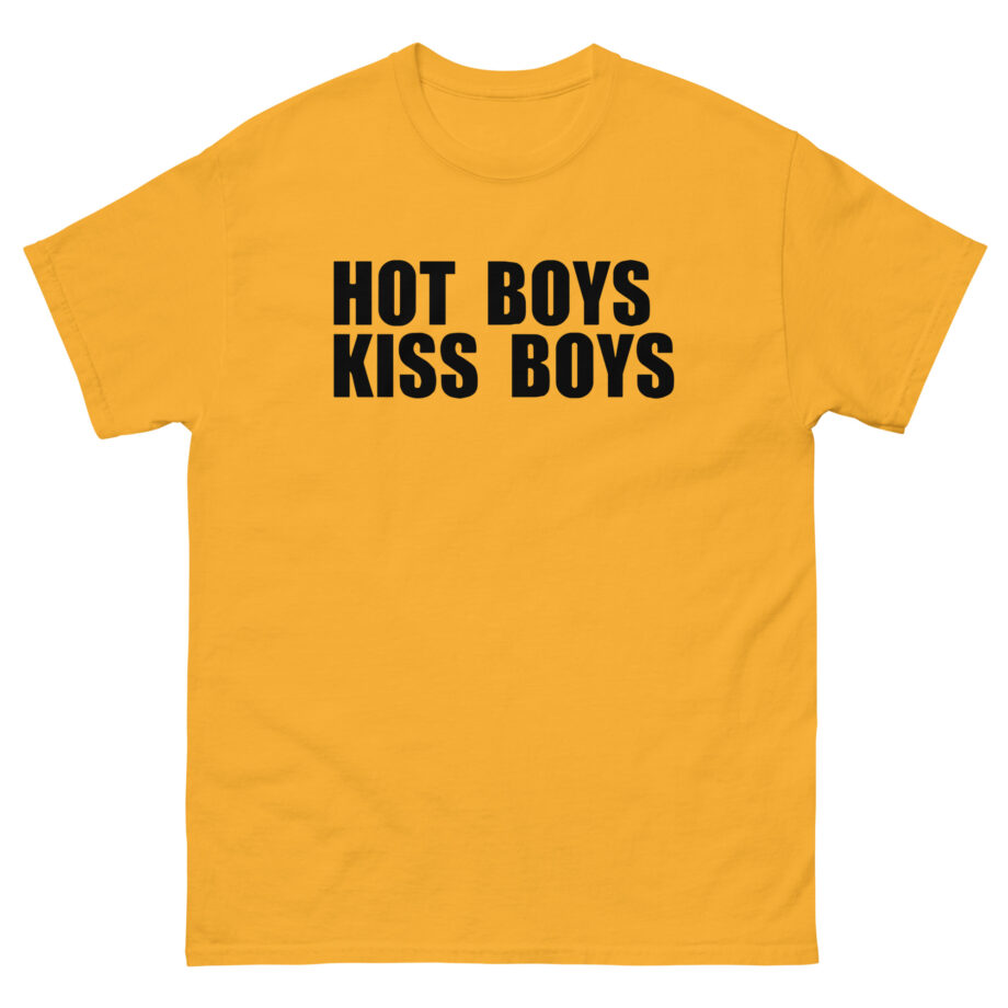 Hot Boys Kiss Boys Unisex classic tee