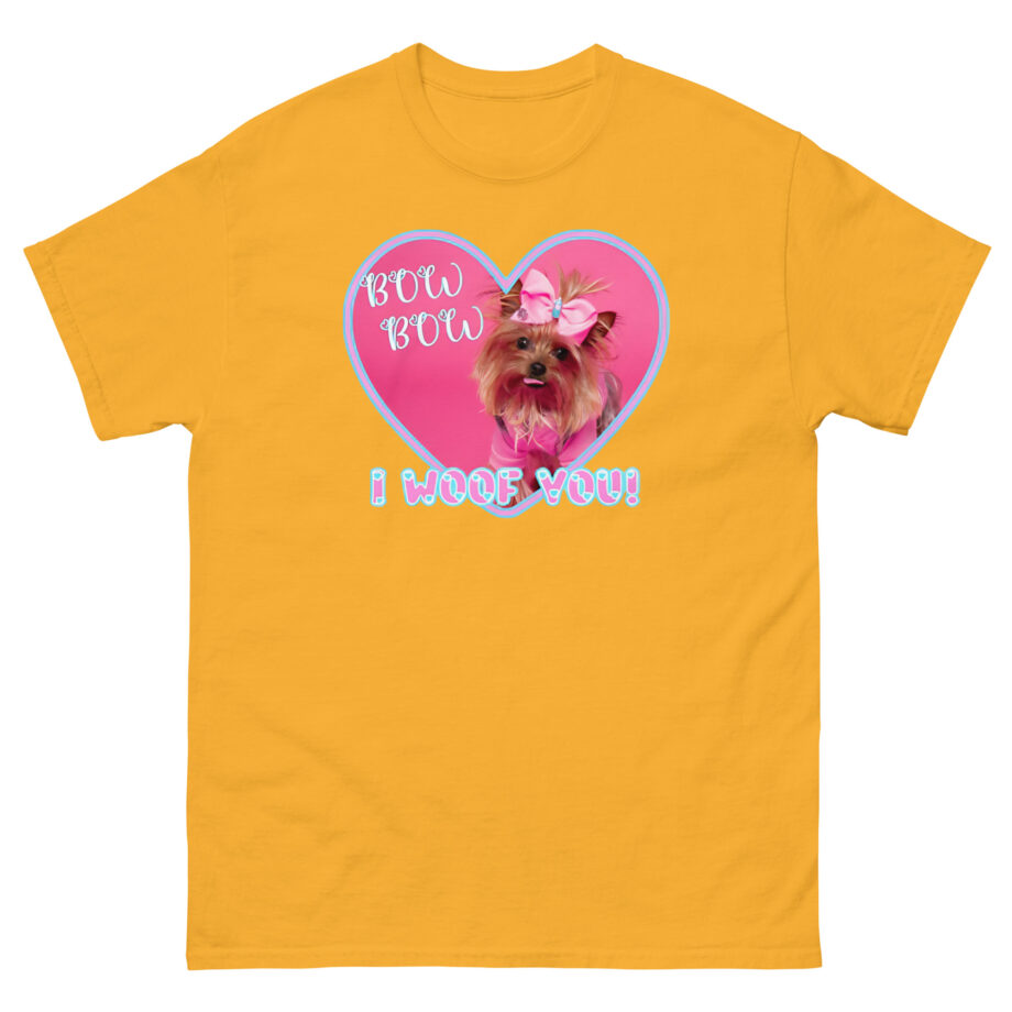 Jojo Siwa Bow Bow I Woof You Unisex classic tee
