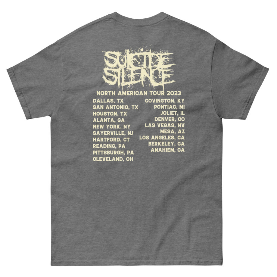 Suicide Silence Rymd Cover Tour 2023 Unisex classic tee