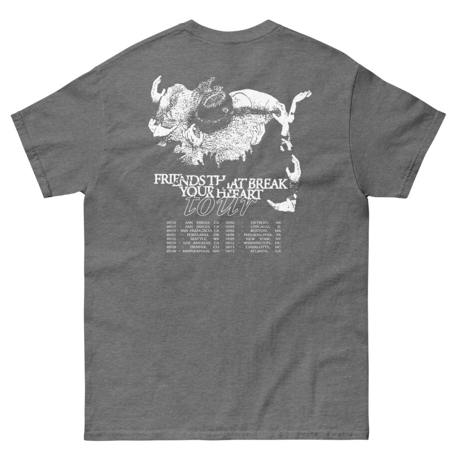 James Blake Friends That Break Your Heart Black 2021 Tour Unisex classic tee
