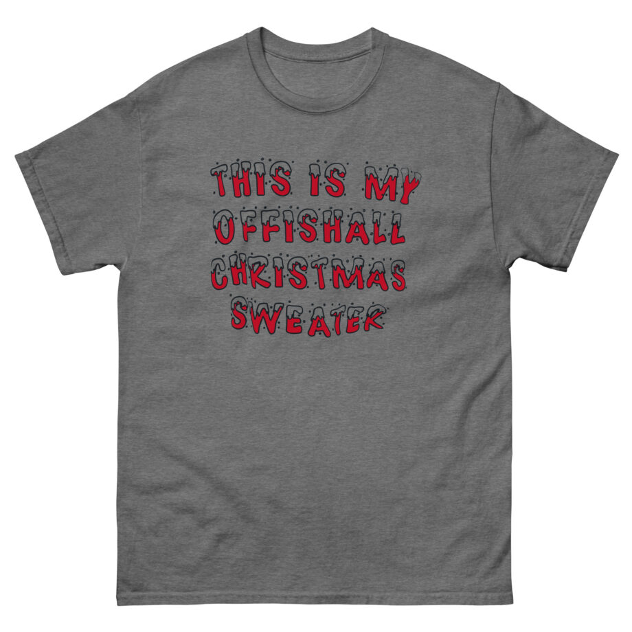 Kardinal Offishall This is My Offishall Christmas Sweater Unisex classic tee