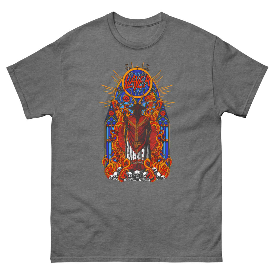 Slayer Goatgod Stained Glass Unisex classic tee
