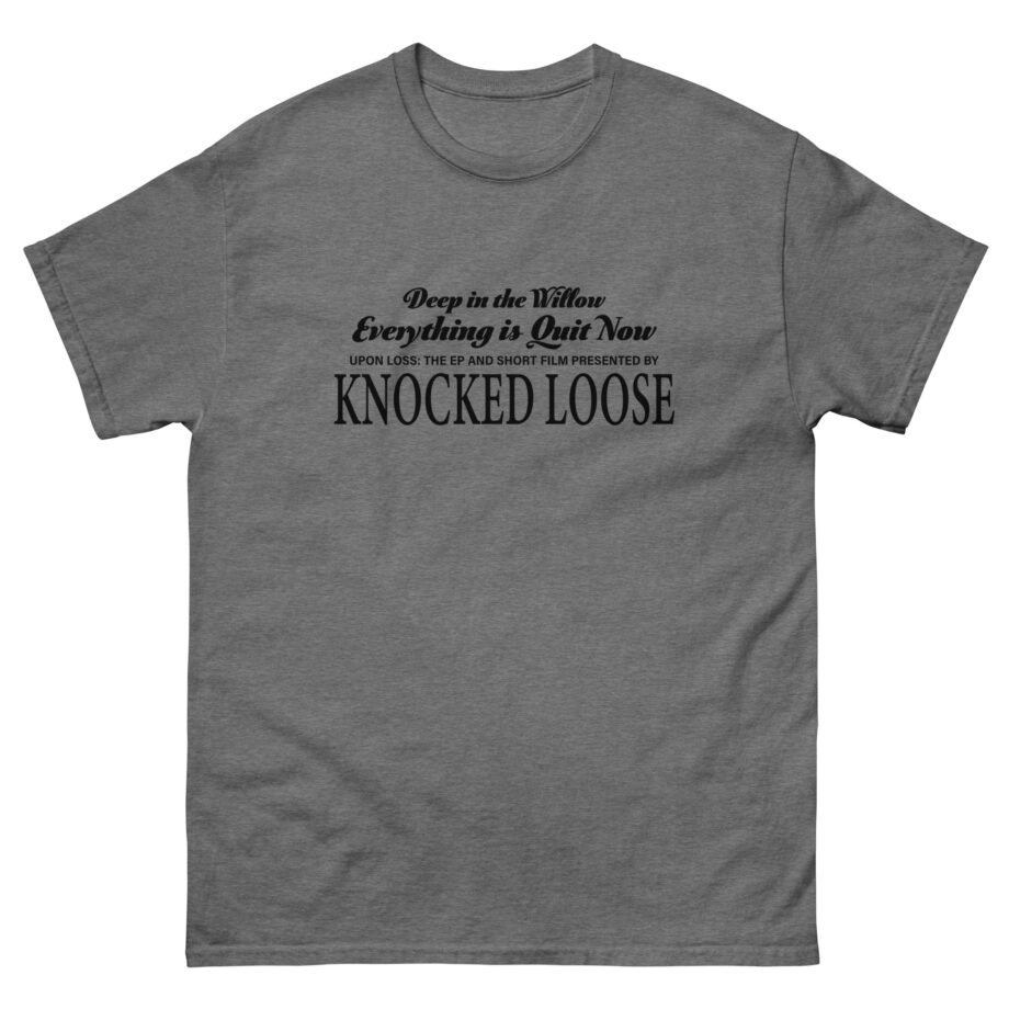 Knocked Loose Quiet Now Unisex classic tee