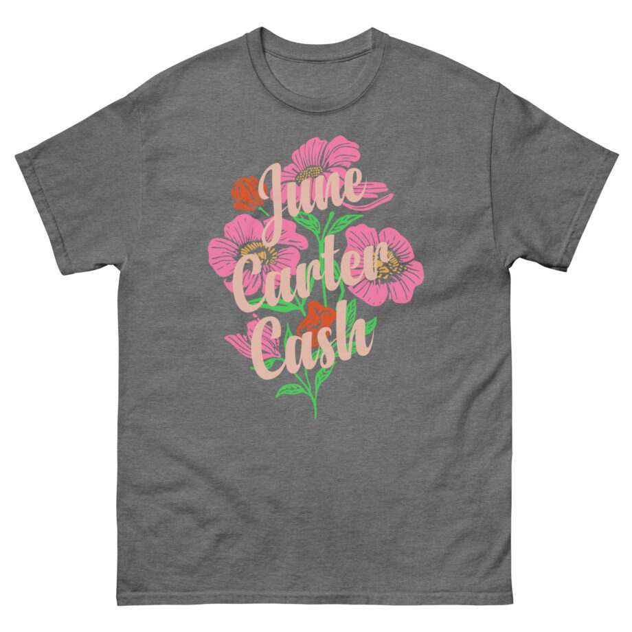Johnny Cash June Carter Cash Flowers Unisex classic tee