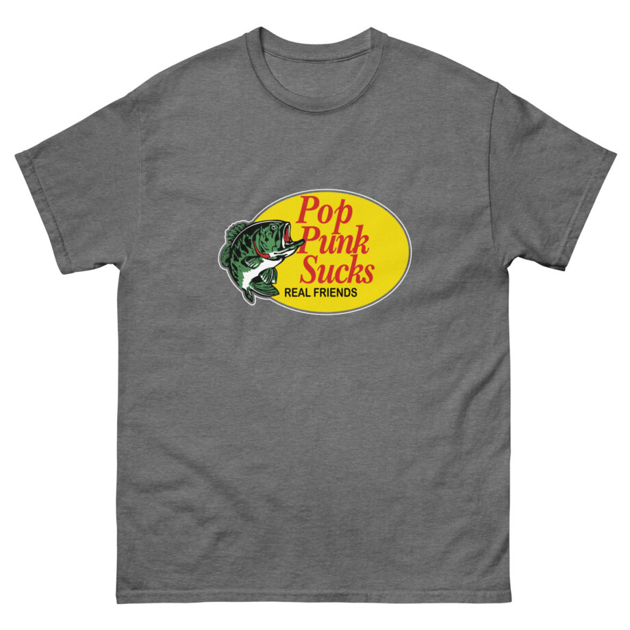 Real Friends Fishy Pop Punk Sucks Unisex classic tee