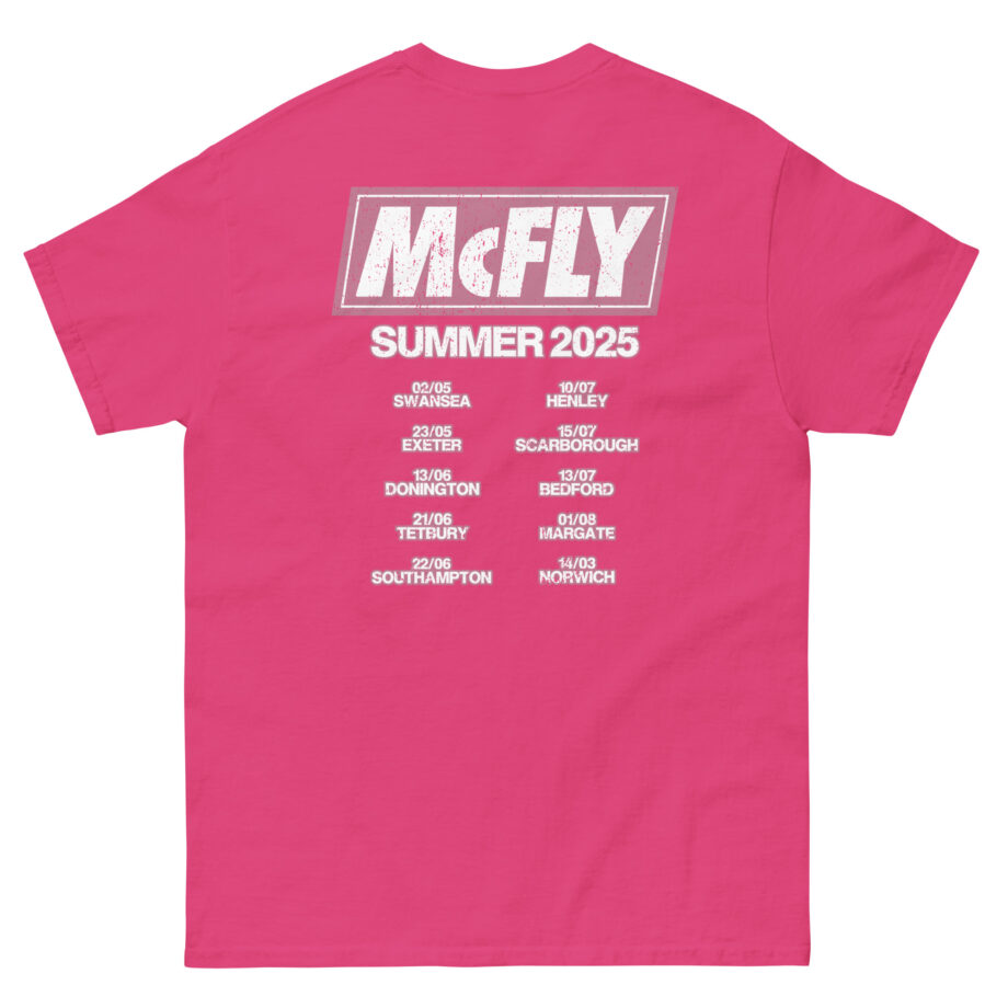 Mcfly Summer 2025 Tour Unisex classic tee