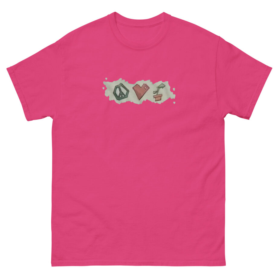Mumbo Jumbo Peace, Love and Plants Unisex classic tee