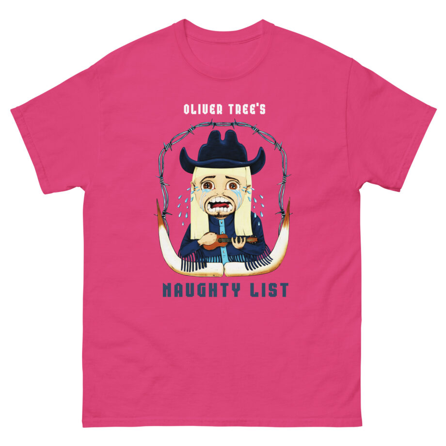 Oliver Tree Naughty List Holiday Unisex classic tee