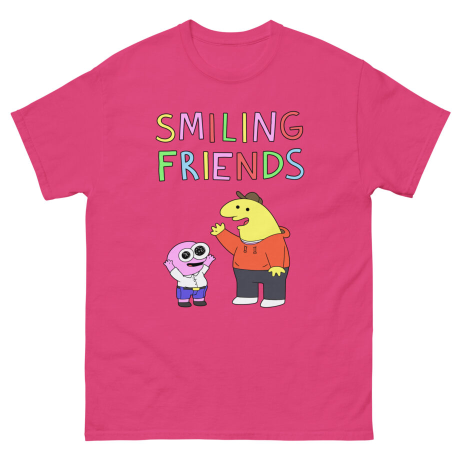 Smiling Friends Charlie Pim Allan Glep Unisex classic tee