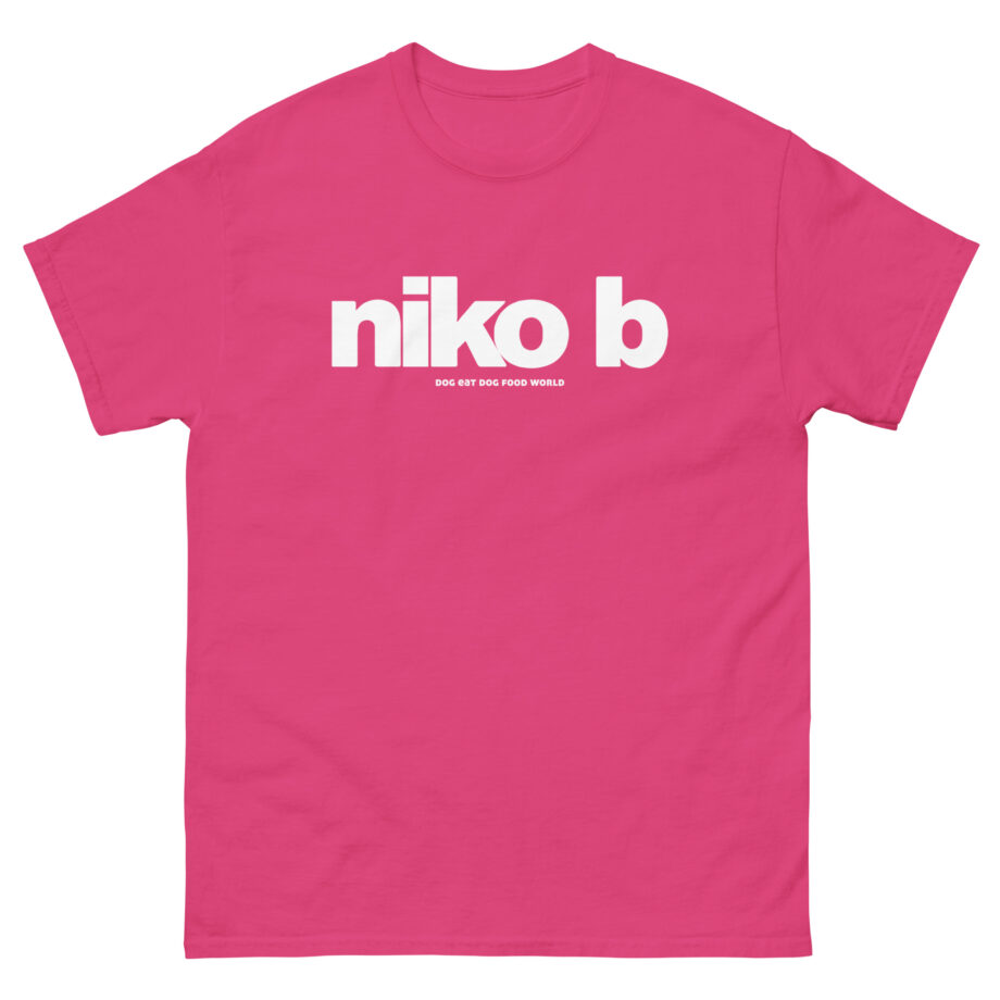 Niko B Dog Eat Dog Food World Unisex classic tee