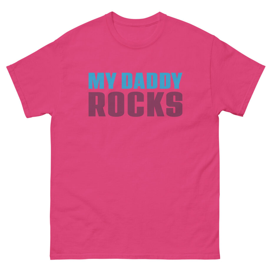 JLS My Daddy Rocks Unisex classic tee