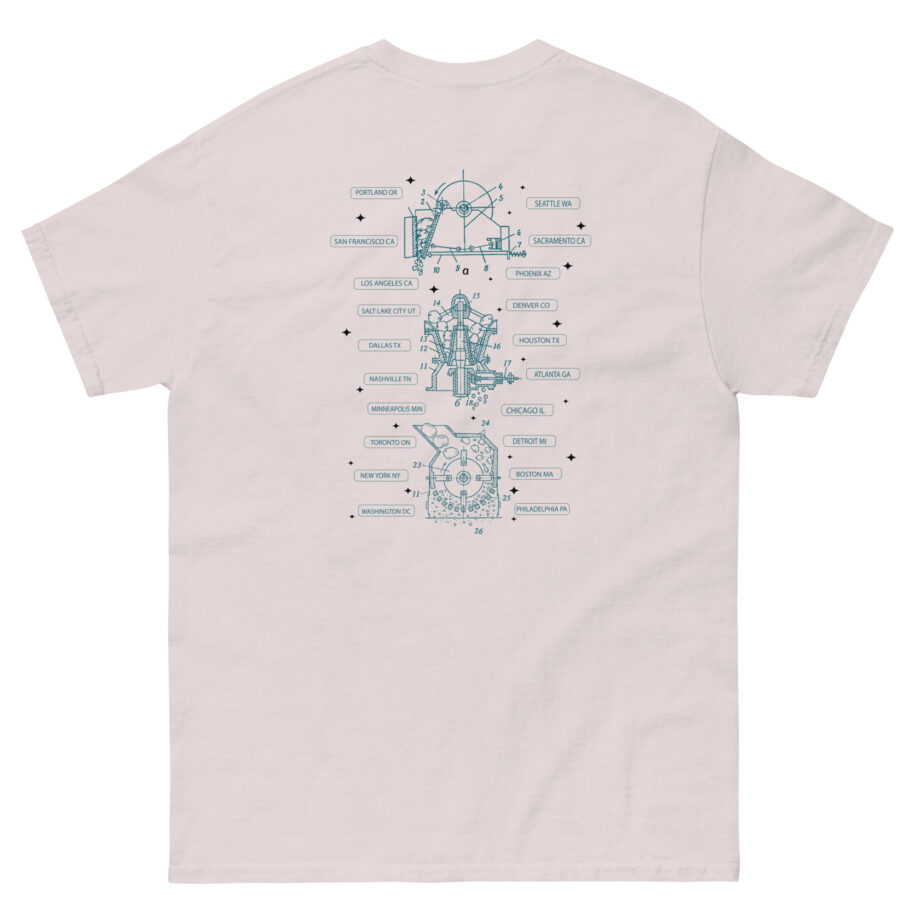 Jeremy Zucker North American Tour Unisex classic tee
