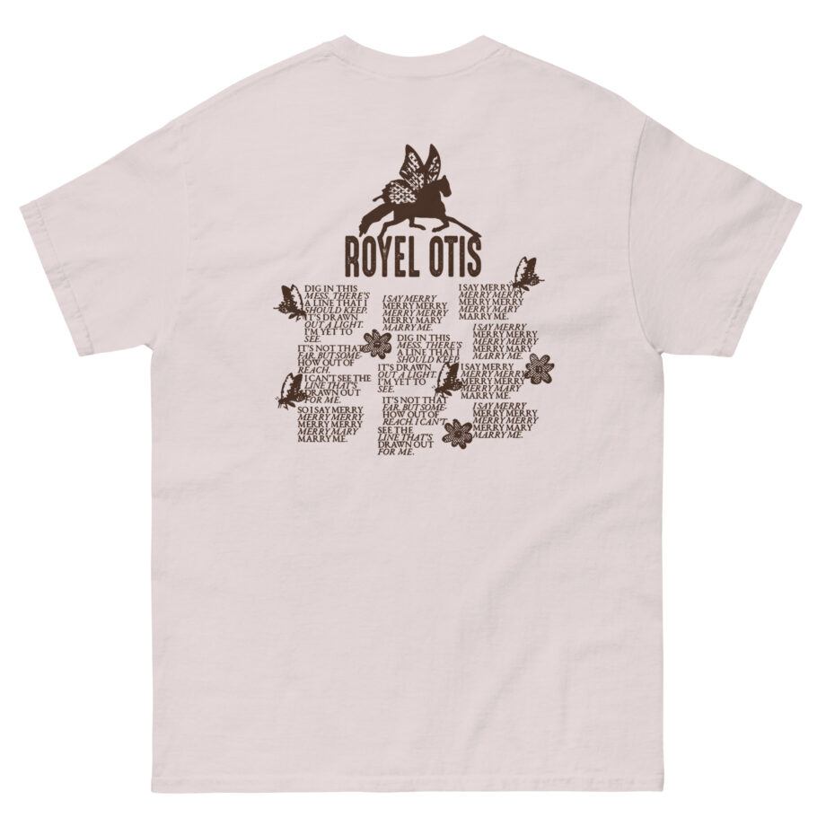 Royel Otis Mary Marry Me Faded Powder Unisex classic tee