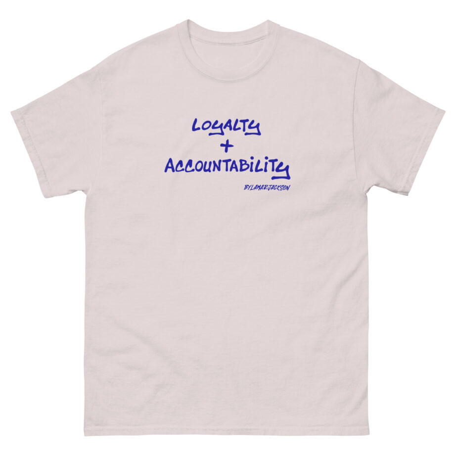 The Prodigy Loyalty + Accountability Unisex classic tee