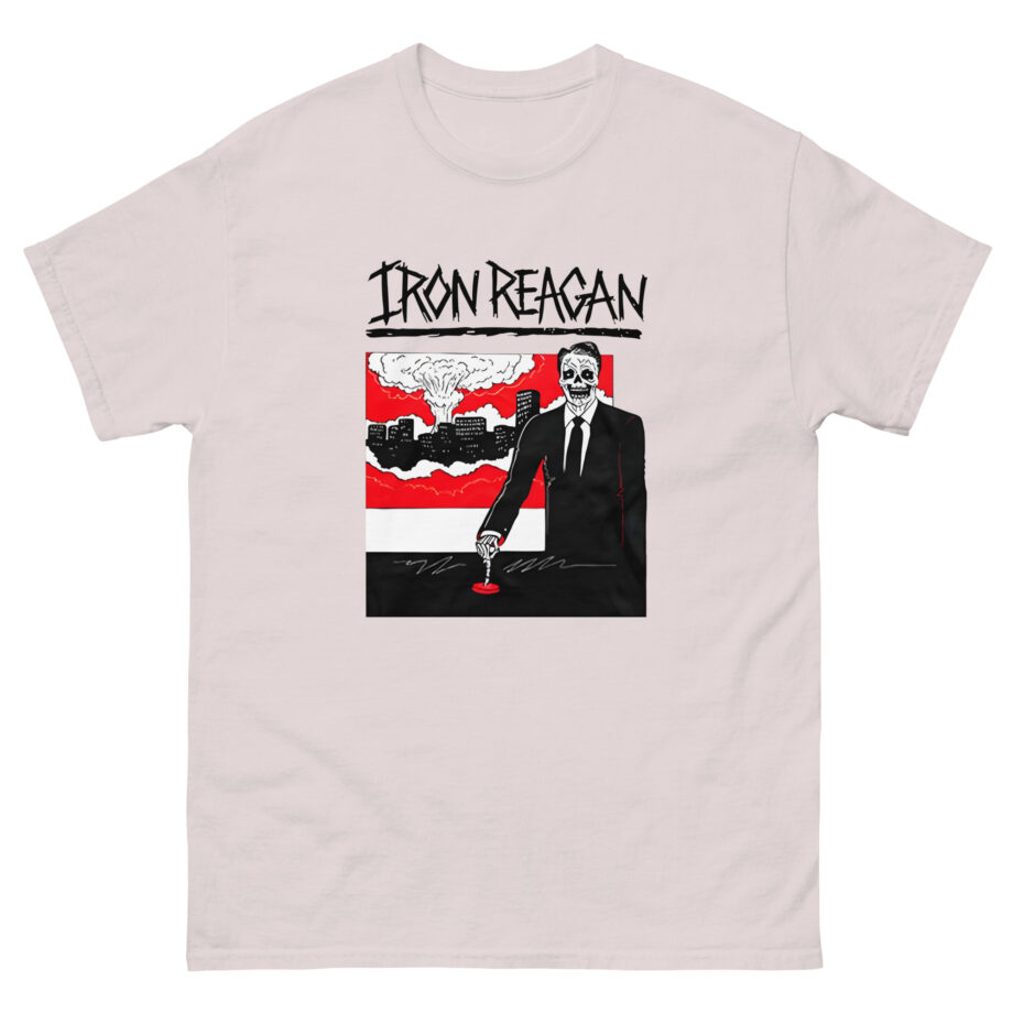 Iron Reagan Finger On The Button Unisex classic tee