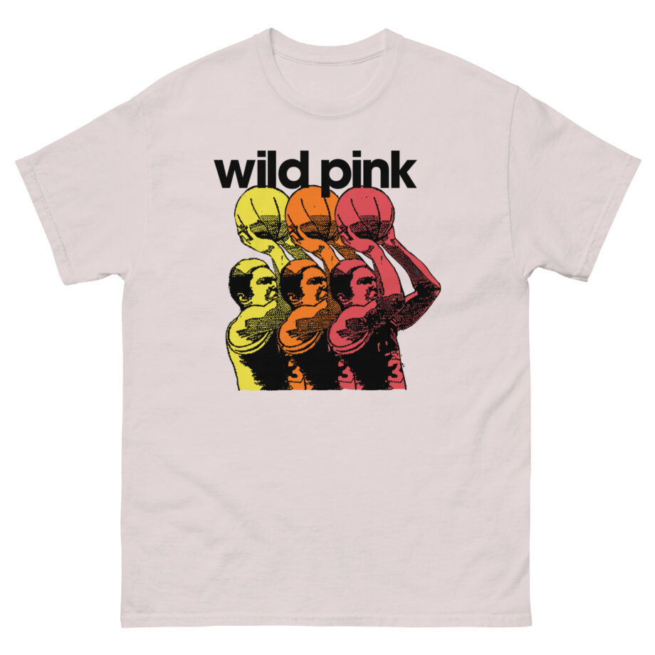 Wild Pink Basketball Unisex classic tee