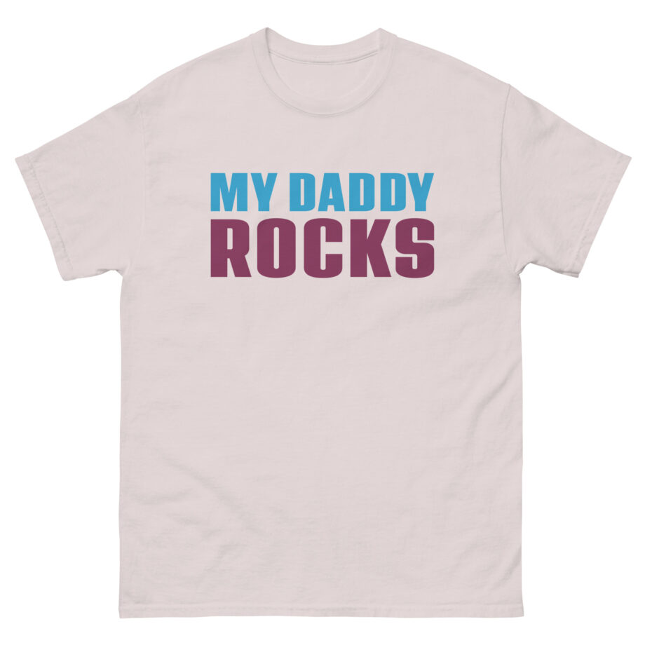 JLS My Daddy Rocks Unisex classic tee