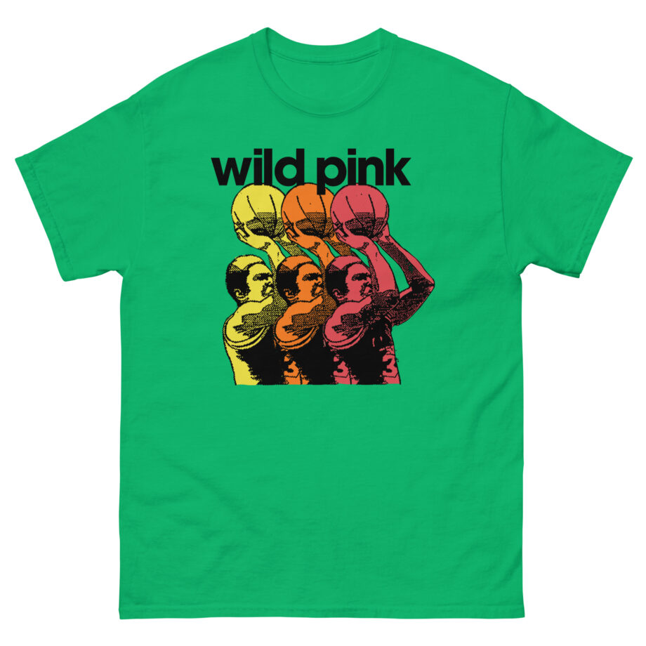 Wild Pink Basketball Unisex classic tee