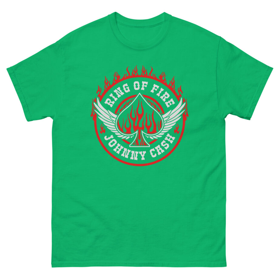 Johnny Cash Ring of Fire Unisex classic tee