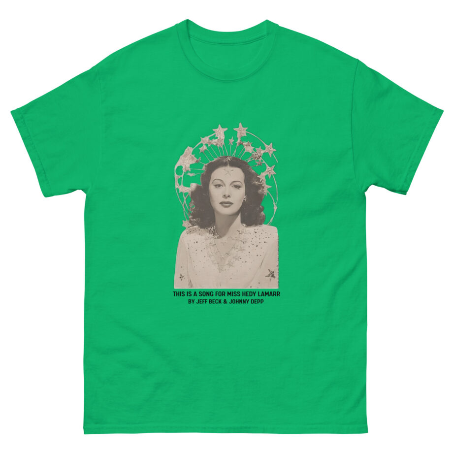 Jeff Beck for Miss Hedy Lamarr Unisex classic tee