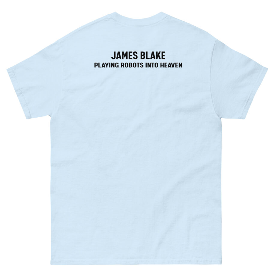 James Blake Playing Robots Into Heaven Robot Unisex classic tee