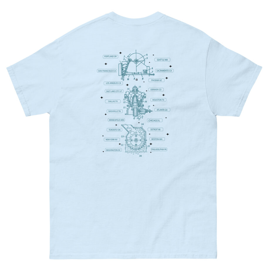 Jeremy Zucker North American Tour Unisex classic tee