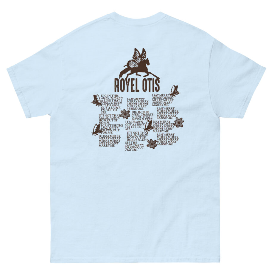 Royel Otis Mary Marry Me Faded Powder Unisex classic tee