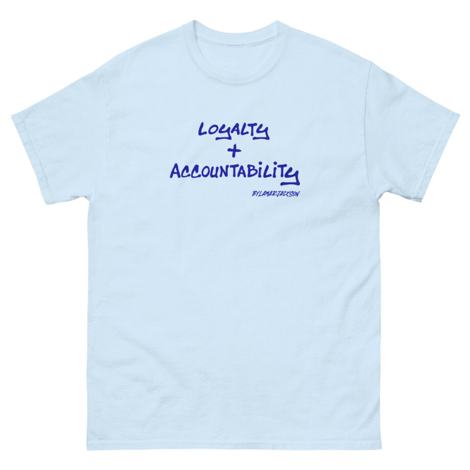 The Prodigy Loyalty + Accountability Unisex classic tee