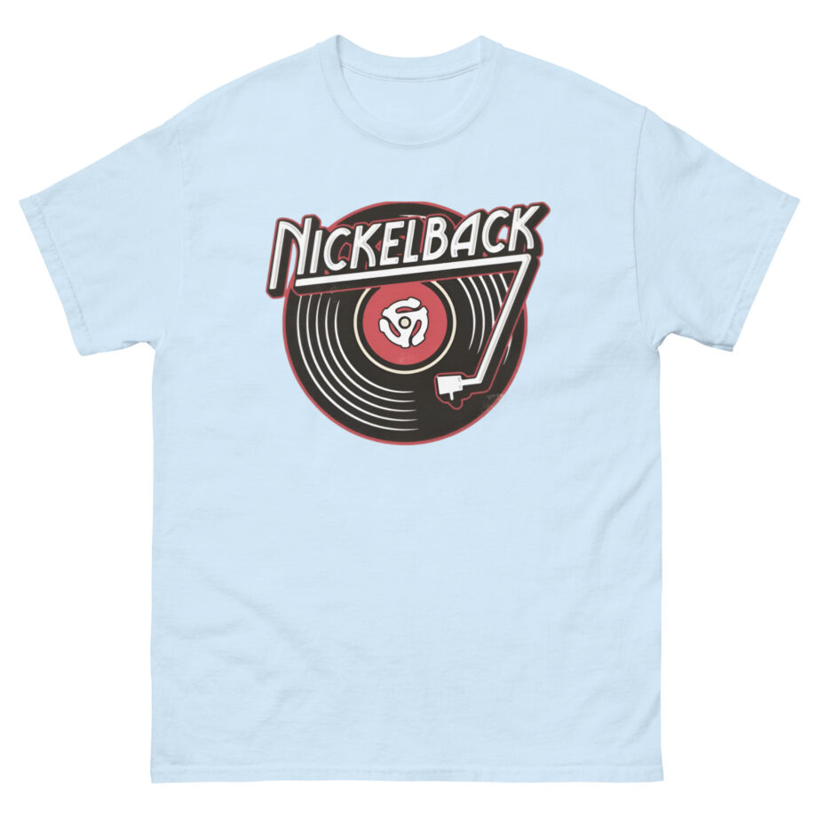 Nickelback Record Natural Ringer Unisex classic tee