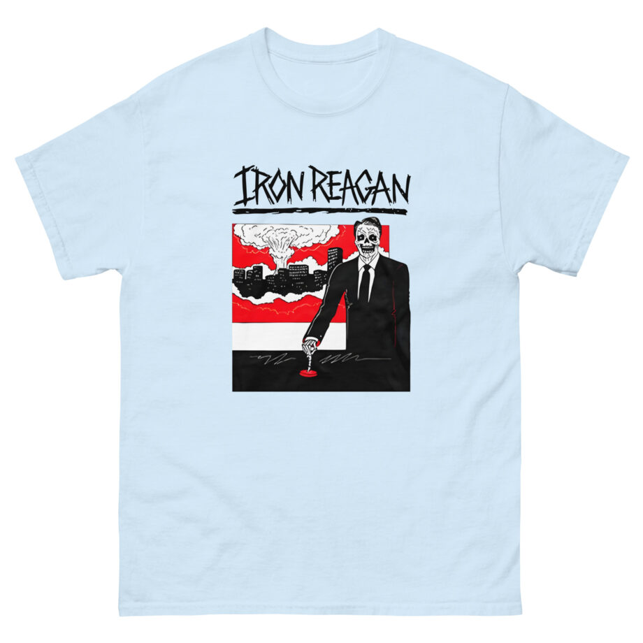 Iron Reagan Finger On The Button Unisex classic tee